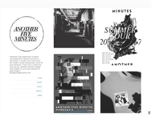 Tablet Screenshot of anotherfiveminutes.net